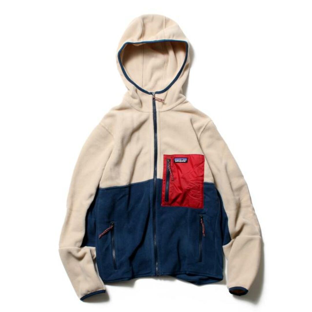 【新品未使用】 Patagonia パタゴニア フリース マイクロディーニ フーディ ジャケット MENS MICRODINI HOODY 26210 【Mサイズ/TIDEPOOL BLUE W/OAR TAN】