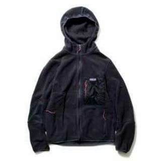 パタゴニア(patagonia)の【新品未使用】 Patagonia パタゴニア フリース マイクロディーニ フーディ ジャケット MENS MICRODINI HOODY 26210 【Sサイズ/PITCH BLUE】(ダッフルコート)