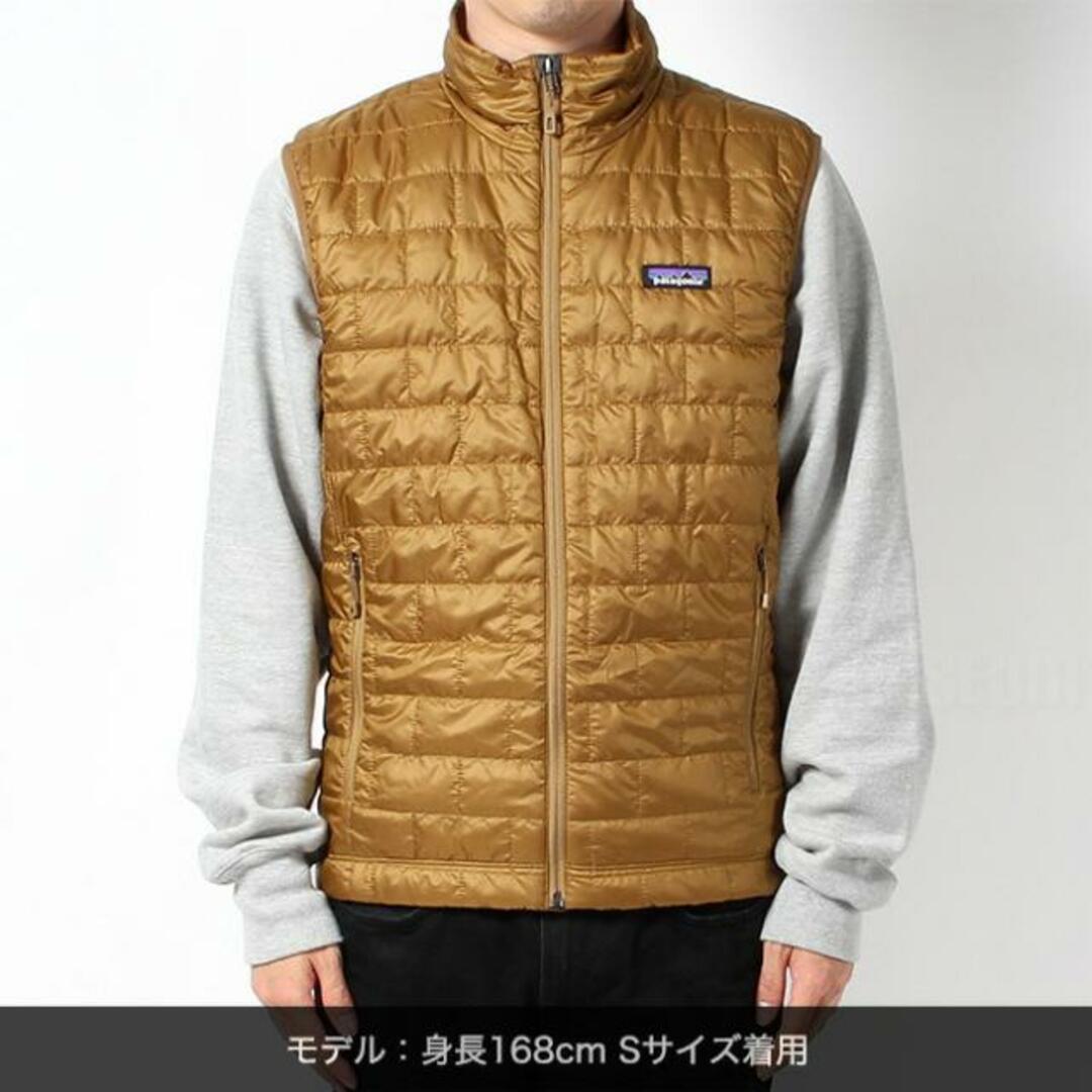 【新品未使用】 patagonia パタゴニア 中綿ベスト ナノパフベスト NANO PUFF VEST 84242 キルティング 防寒 【Mサイズ/MULCH BROWN】