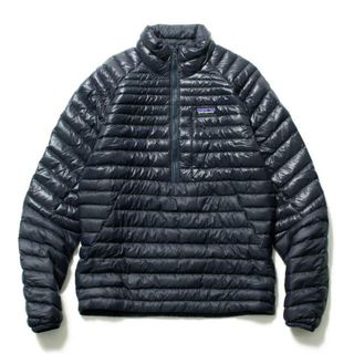 パタゴニア(patagonia)の【新品未使用】 patagonia パタゴニア ダウンジャケット アルプライト ダウン プルオーバー MENS ALPLIGHT DOWN PULLOVER ナイロン 85550 【Lサイズ/SMOLDER BLUE】(ダッフルコート)