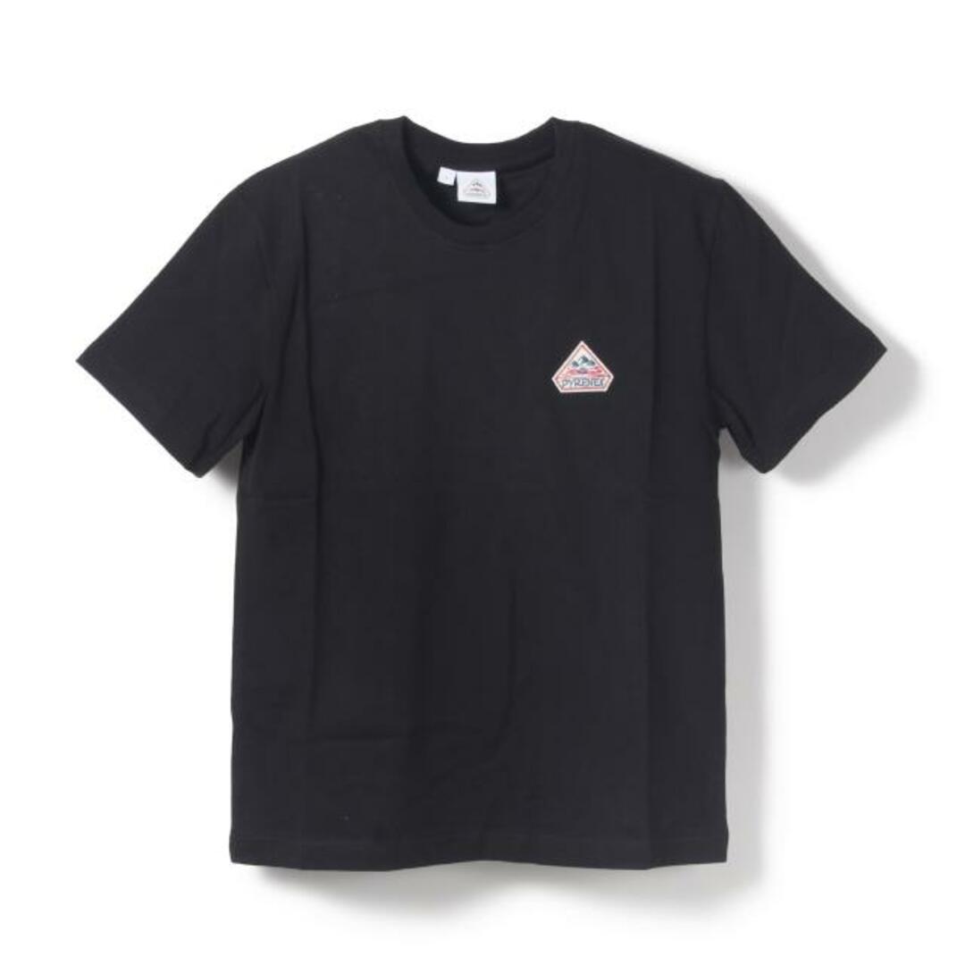 【新品未使用】 PYRENEX ピレネックス Tシャツ カットソー ECHO エコー 半袖 コットン HUS016 【Lサイズ/BLACK】