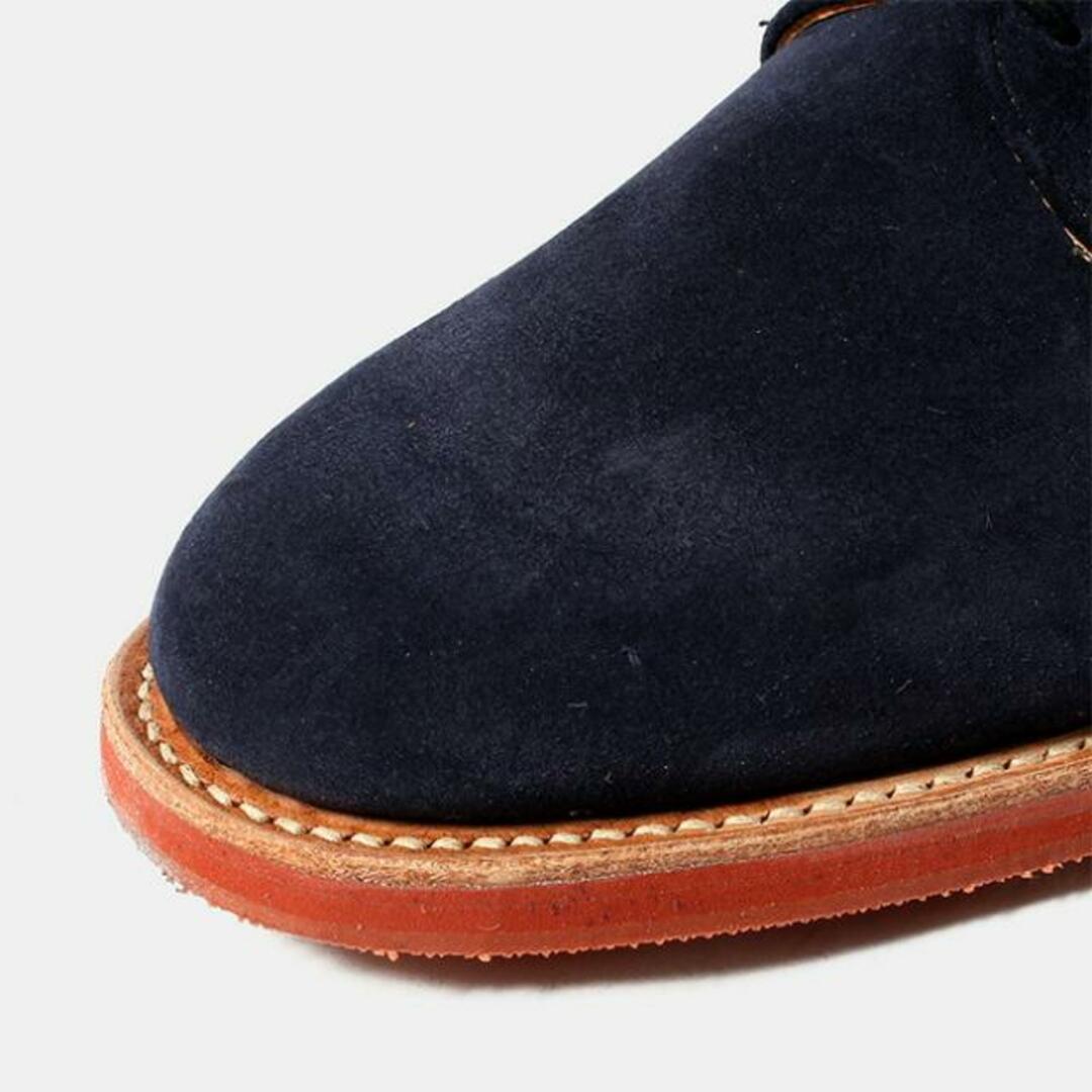 【新品未使用】 サンダース SANDERS 革靴 ビジネスシューズ JACKSON PLAIN GIBSON SHOE 1955AS 【UK9：約27.5cm/NAVY】 5