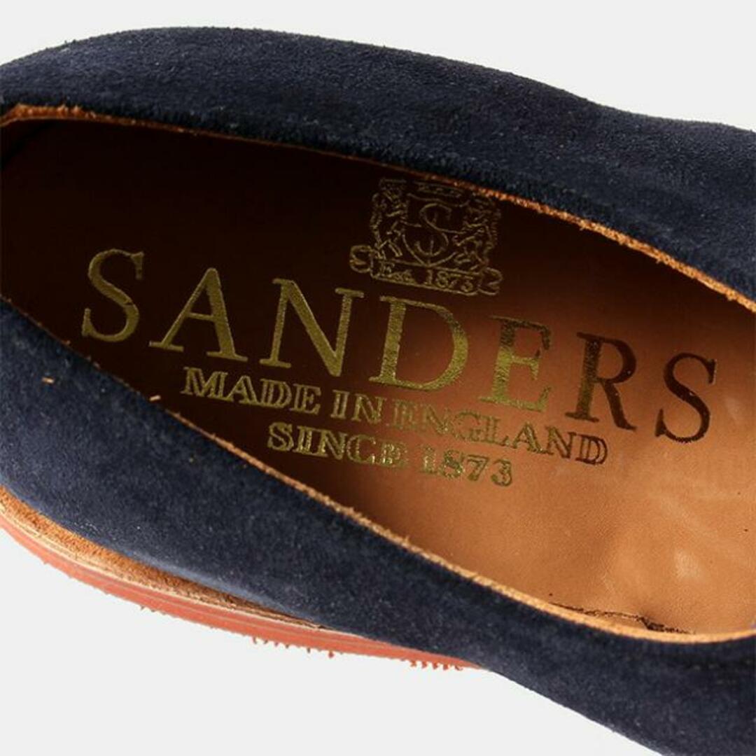【新品未使用】 サンダース SANDERS 革靴 ビジネスシューズ JACKSON PLAIN GIBSON SHOE 1955AS 【UK9：約27.5cm/NAVY】 7