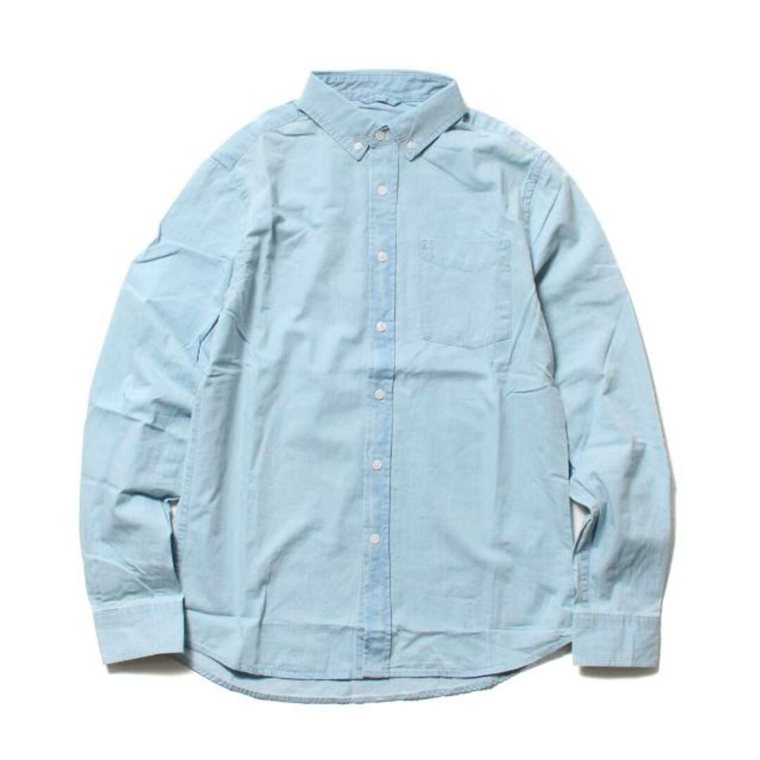 【新品未使用】 サタデーズサーフニューヨークシティー SATURDAYS NYC シャツ 長袖 Crosby Denim コットン AA0020CR01 【Sサイズ/WASHED INDIGO】