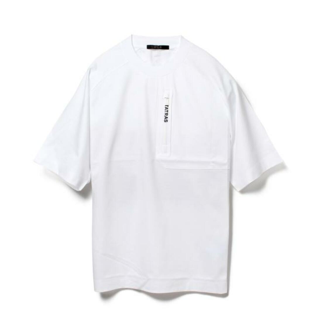 【新品未使用】 TATRAS タトラス トップス Tシャツ カットソー JANI ジャニ 半袖 コットン MTLA23S8004-M 【2/WHITE】