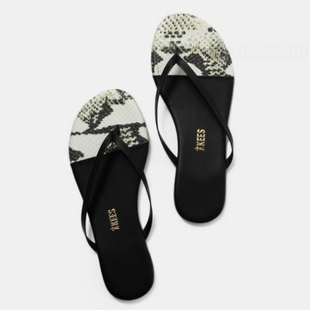 TKEES(ティキーズ)の【新品未使用】 ティキーズ TKEES サンダル ビーチサンダル レザー US9 French Tips Sandal FREN 【US7(約24.0cm)/RATTLEBONE】 レディースの靴/シューズ(ビーチサンダル)の商品写真