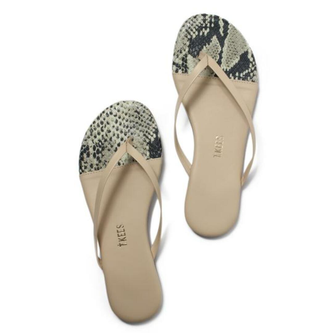 TKEES(ティキーズ)の【新品未使用】 ティキーズ TKEES サンダル ビーチサンダル レザー US9 French Tips Sandal FREN 【US8(約25.0cm)/RATTLEBONE】 レディースの靴/シューズ(ビーチサンダル)の商品写真