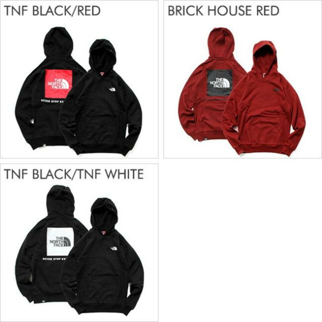 THE NORTH FACE(ザノースフェイス)の【新品未使用】 ノースフェイス THE NORTH FACE パーカー MENS RAGLAN BOX HOODIE 大きいサイズ NF0A2ZWU 【Sサイズ/BRICK HOUSE RED】 メンズのトップス(パーカー)の商品写真