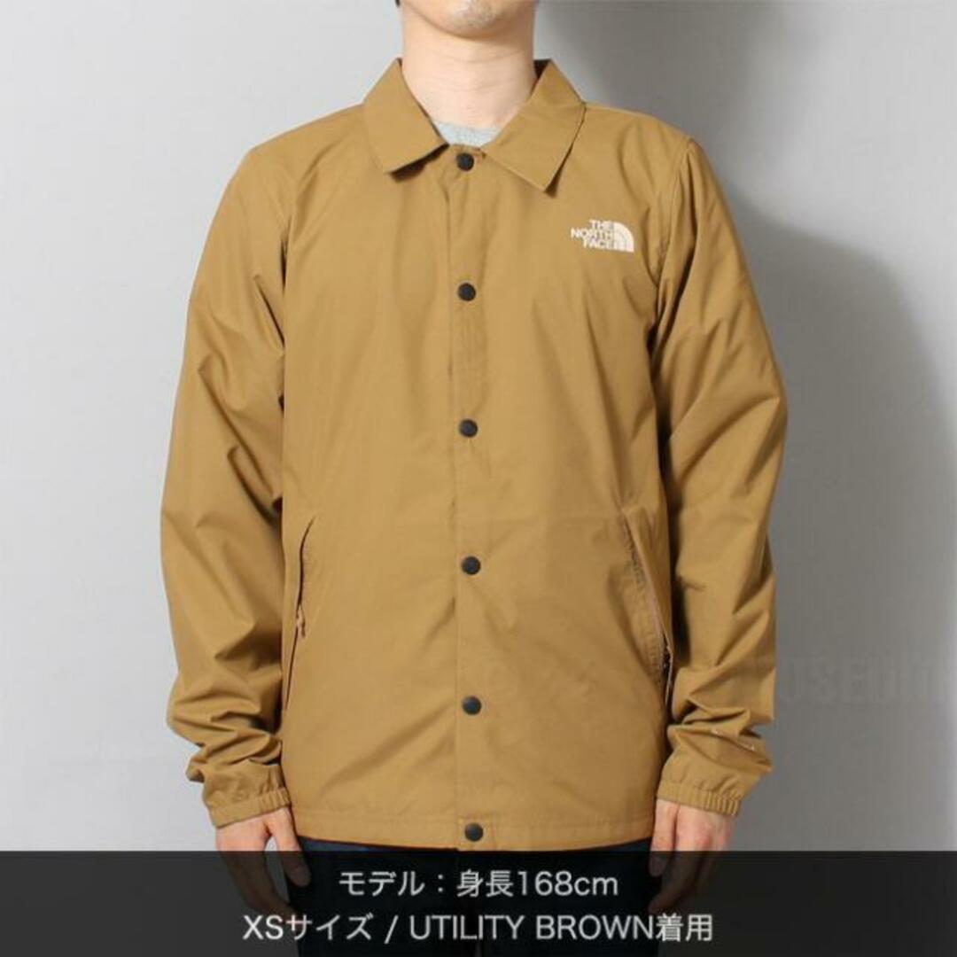 【新品未使用】 ノースフェイス THE NORTH FACE コーチ ジャケット WALLS ARE MEANT FOR CLIMBING  COACHES JACKET 4VUO 海外限定 【Sサイズ/UTILITY BROWN】