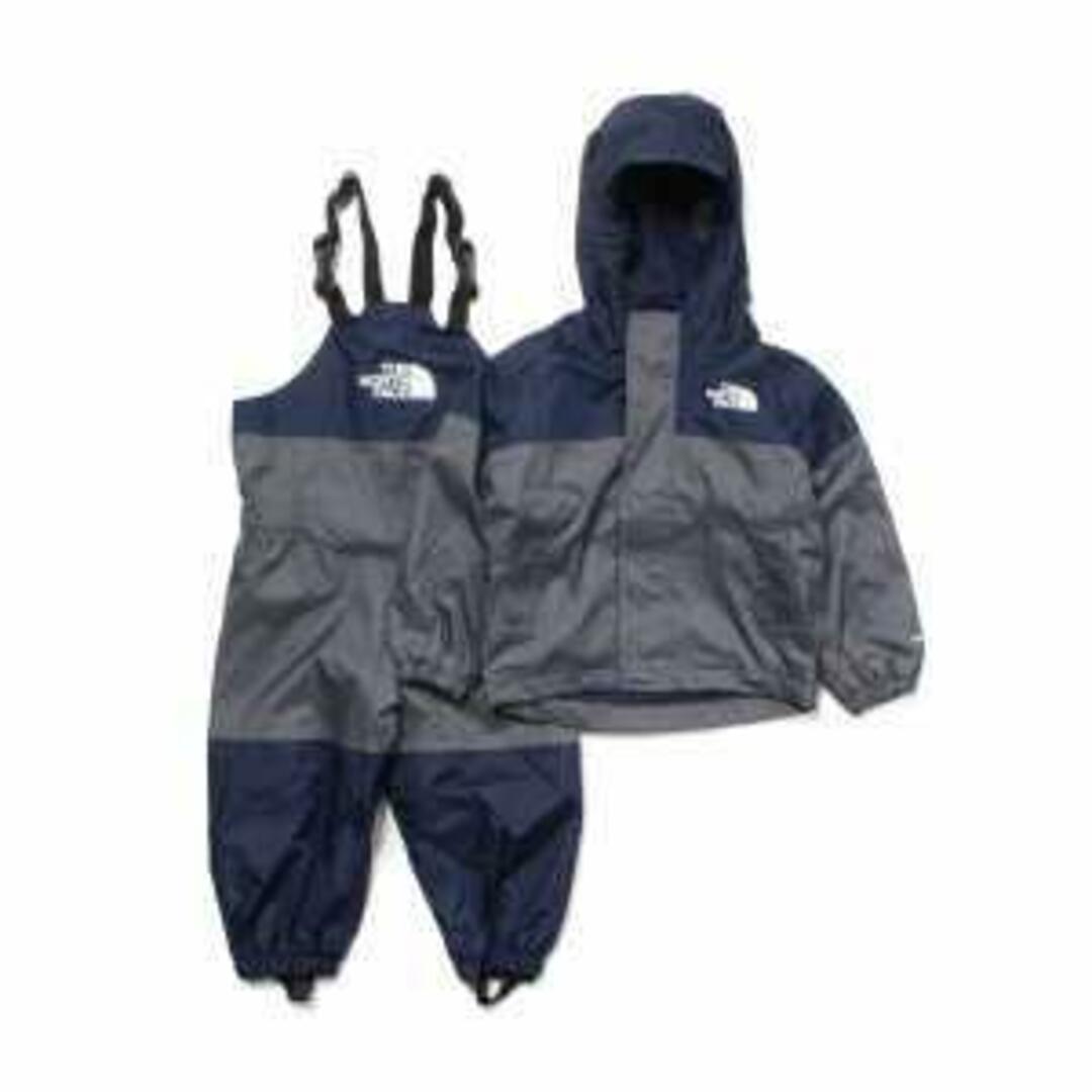 【新品未使用】 THE NORTH FACE ノースフェイス キッズ ベビー RAIN WINTER SET レインウィンターセット ジャケット セットアップ NF0A7X5H 【3T（3歳）/VANADIS GREY】