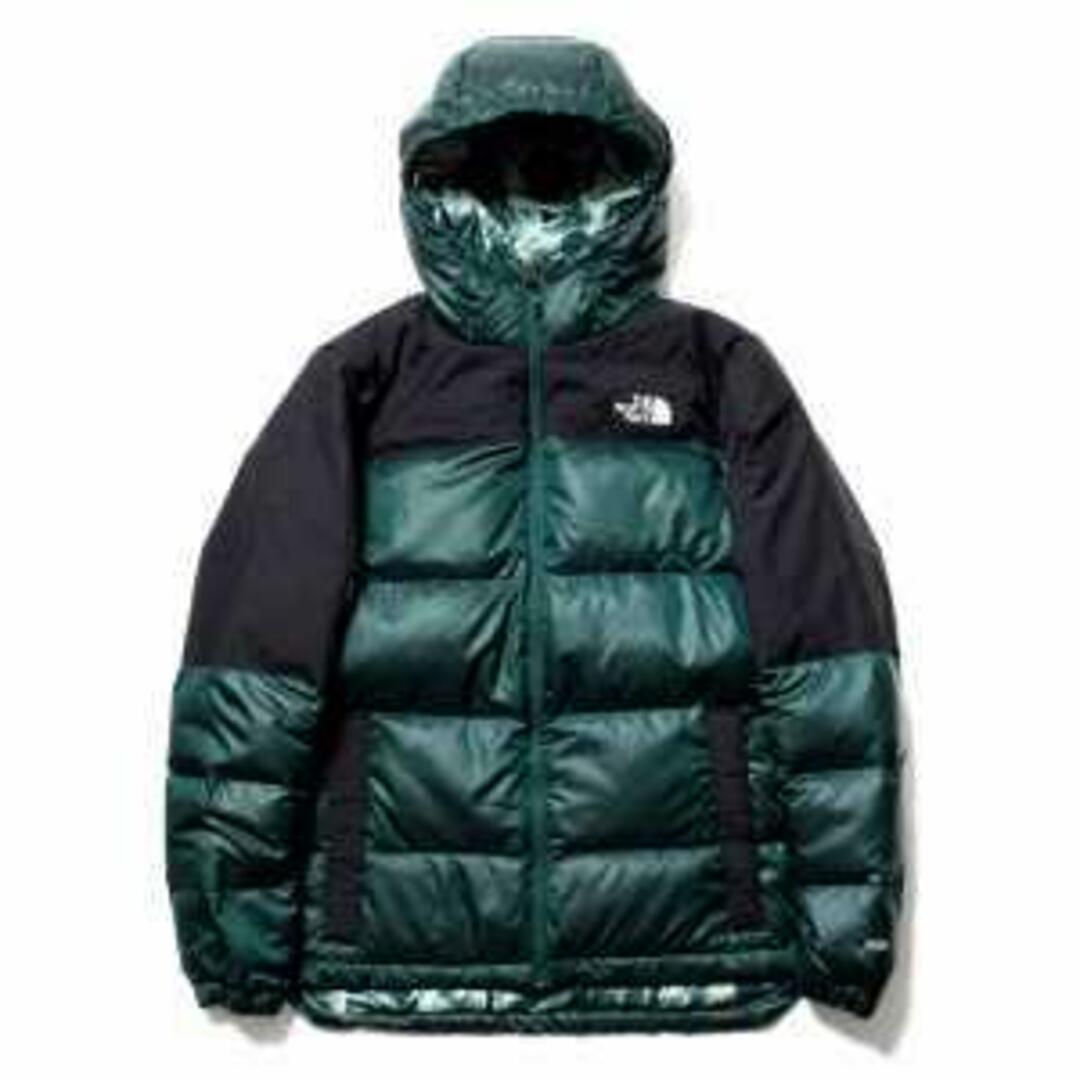 【新品未使用】 THE NORTH FACE ノースフェイス DIABLO RECYCLED DOWN HOODIE ディアブロリサイクルダウンフーディ ダウンジャケット NF0A7ZFQ 【Lサイズ/PONDEROSA GREEN/TNF BLACK】