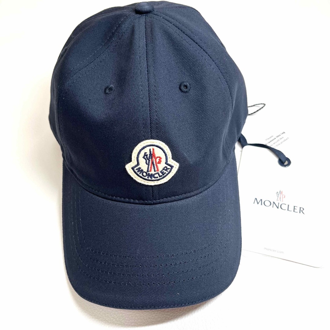 MONCLER モンクレール　キャップ　ユニセックス　ネイビー　新品