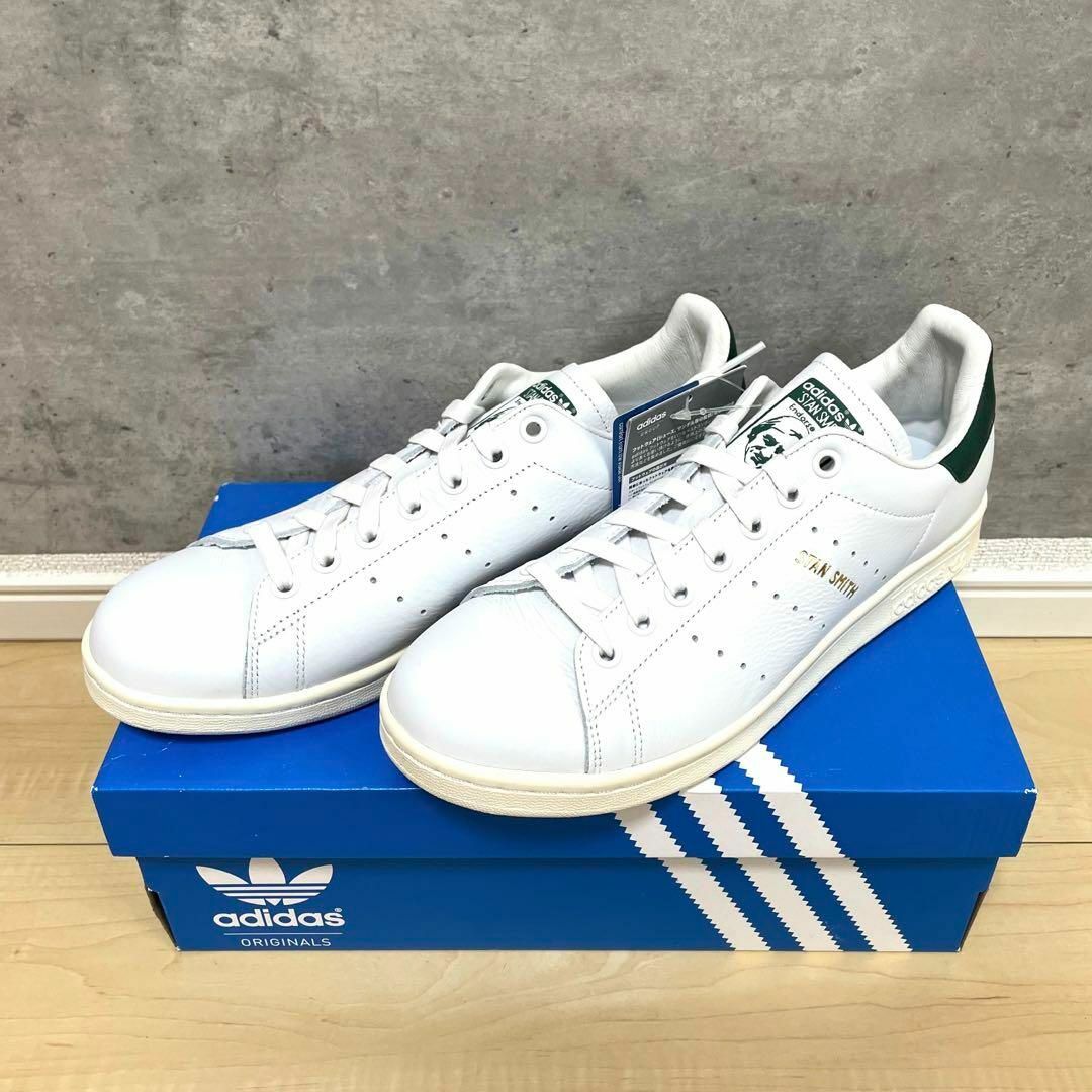 【希少 天然皮革】スタンスミス CQ2871 グリーン 27cm adidas