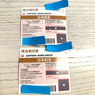 JAL 割引き券 2枚(航空券)