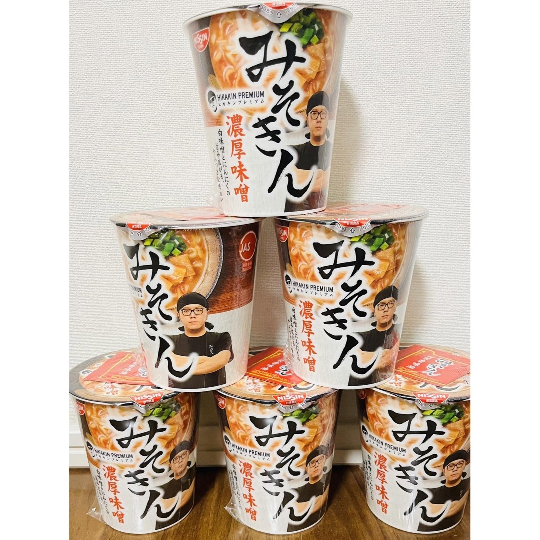 みそきん　濃厚味噌　ラーメン6個