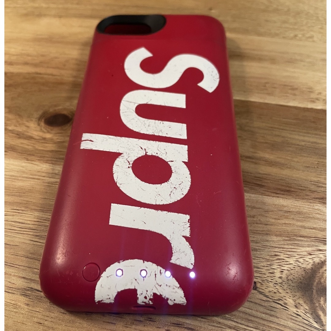 supreme iphone battery case iphone7.8スマホアクセサリー