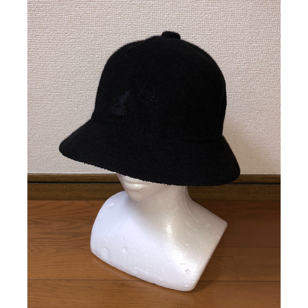 KANGOL(カンゴール)のXXL 美品 KANGOL メトロハット バケットハット ブラック 黒 2XL メンズの帽子(ハット)の商品写真