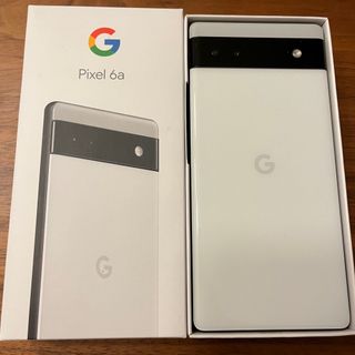 グーグルピクセル(Google Pixel)のGoogle Pixel 6a ホワイト　新品未使用(スマートフォン本体)