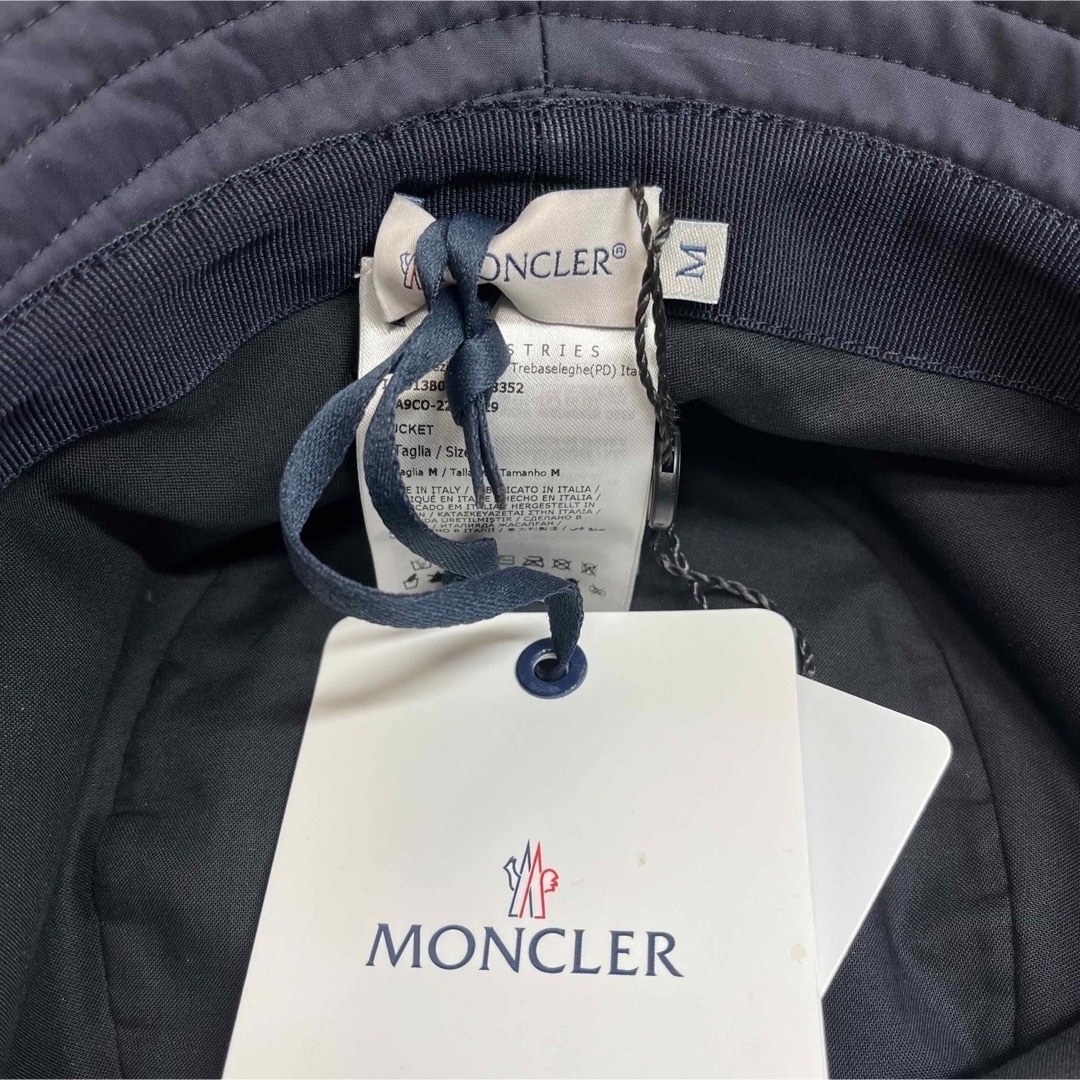 MONCLER - 23SS【新品】MONCLER モンクレール ロゴ バケットハット