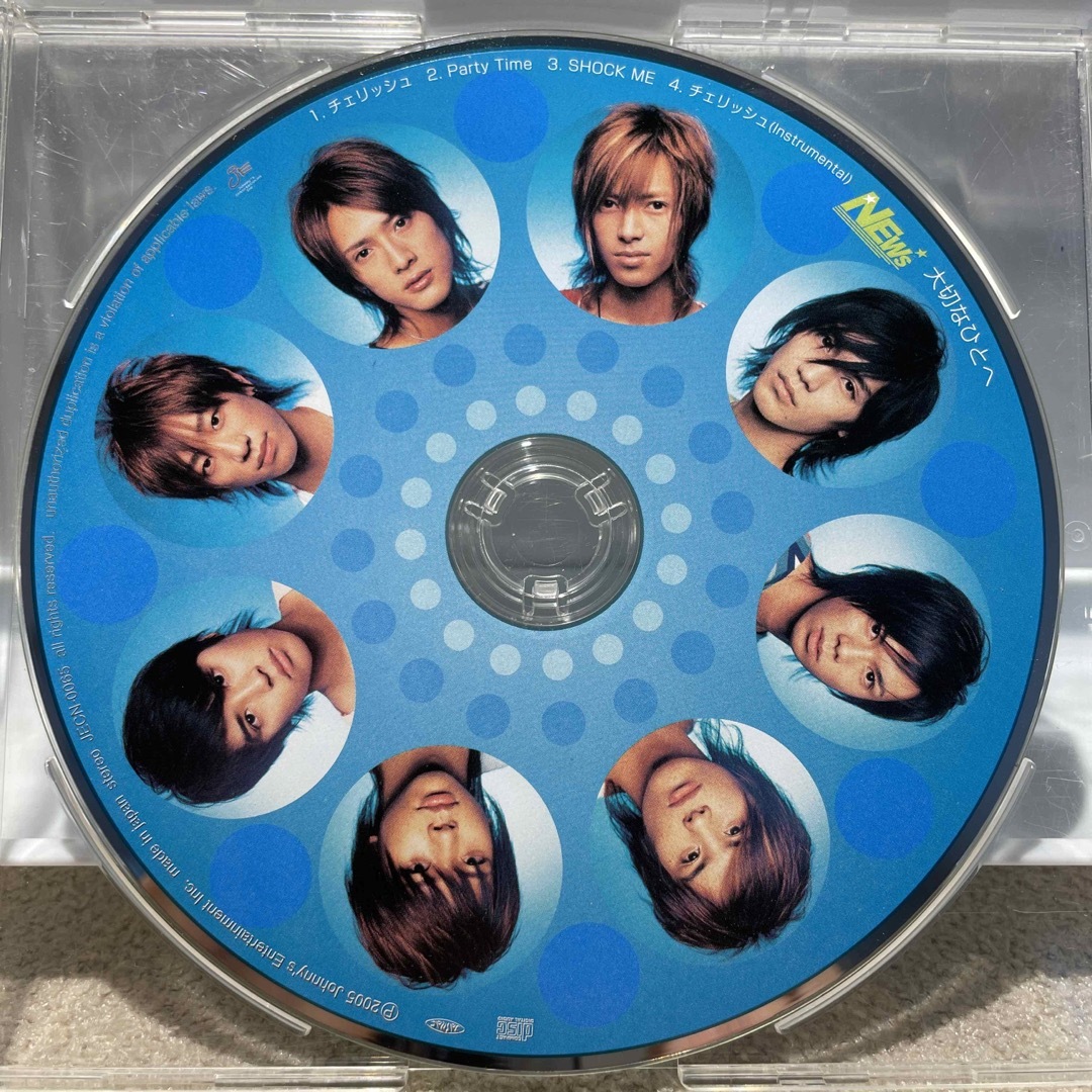 NEWS(ニュース)のチェリッシュ エンタメ/ホビーのCD(ポップス/ロック(邦楽))の商品写真