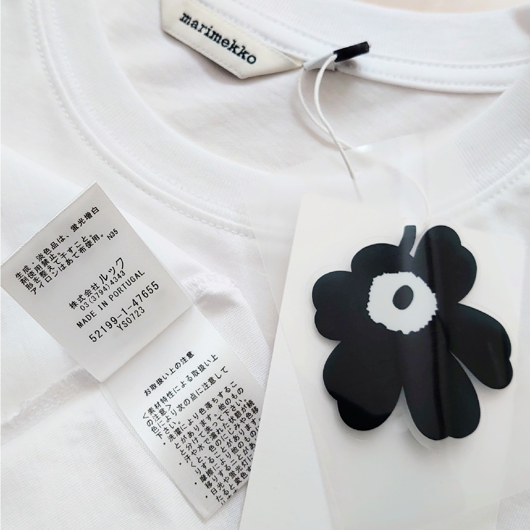 marimekko(マリメッコ)の新品タグシール付★marimekko マリメッコ オーバーサイズ 半袖 Tシャツ レディースのトップス(Tシャツ(半袖/袖なし))の商品写真