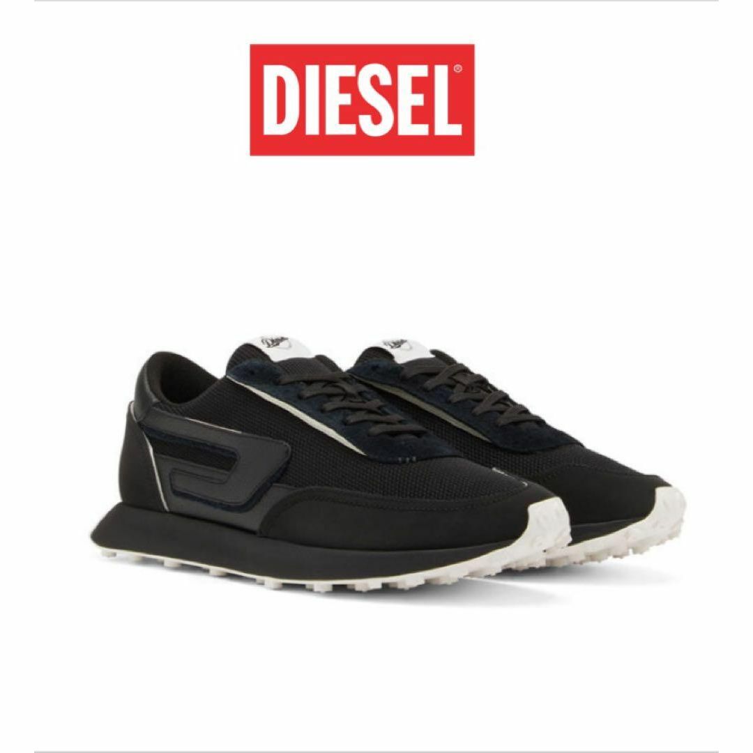 DIESEL MIXマテリアル ローカット スニーカー 0802