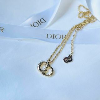 Christian Dior - 未使用級 Dior ネックレス CD ロゴ 希少 刻印あり 金