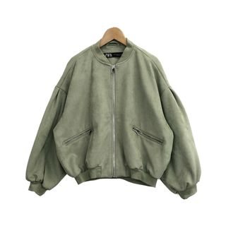 ZARA - 美品 ザラ オーバーサイズ スエード ボンバの通販 by rehello