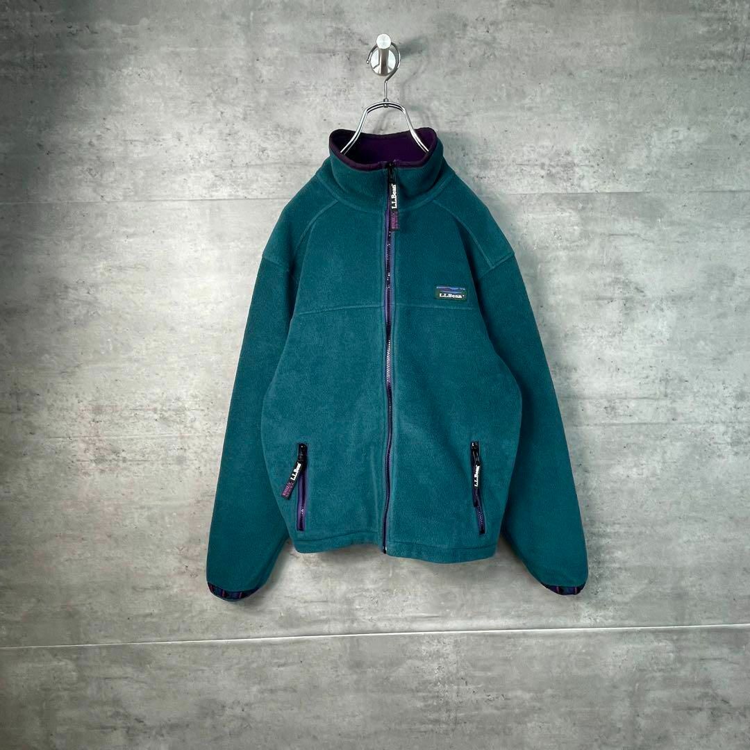 登山に最適✨　L.L.Bean ポーラテック フリース チロリアンテープ 軽量