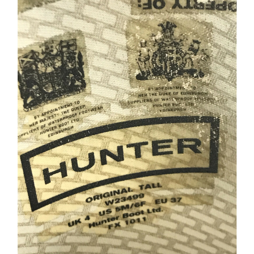 HUNTER(ハンター)のハンター HUNTER レインブーツ レインシューズ 長靴 レディース UK4 レディースの靴/シューズ(レインブーツ/長靴)の商品写真