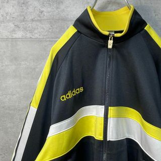 アディダス(adidas)の80-90s デサント製 adidas トラックジャケット レーシングデザイン(ジャージ)