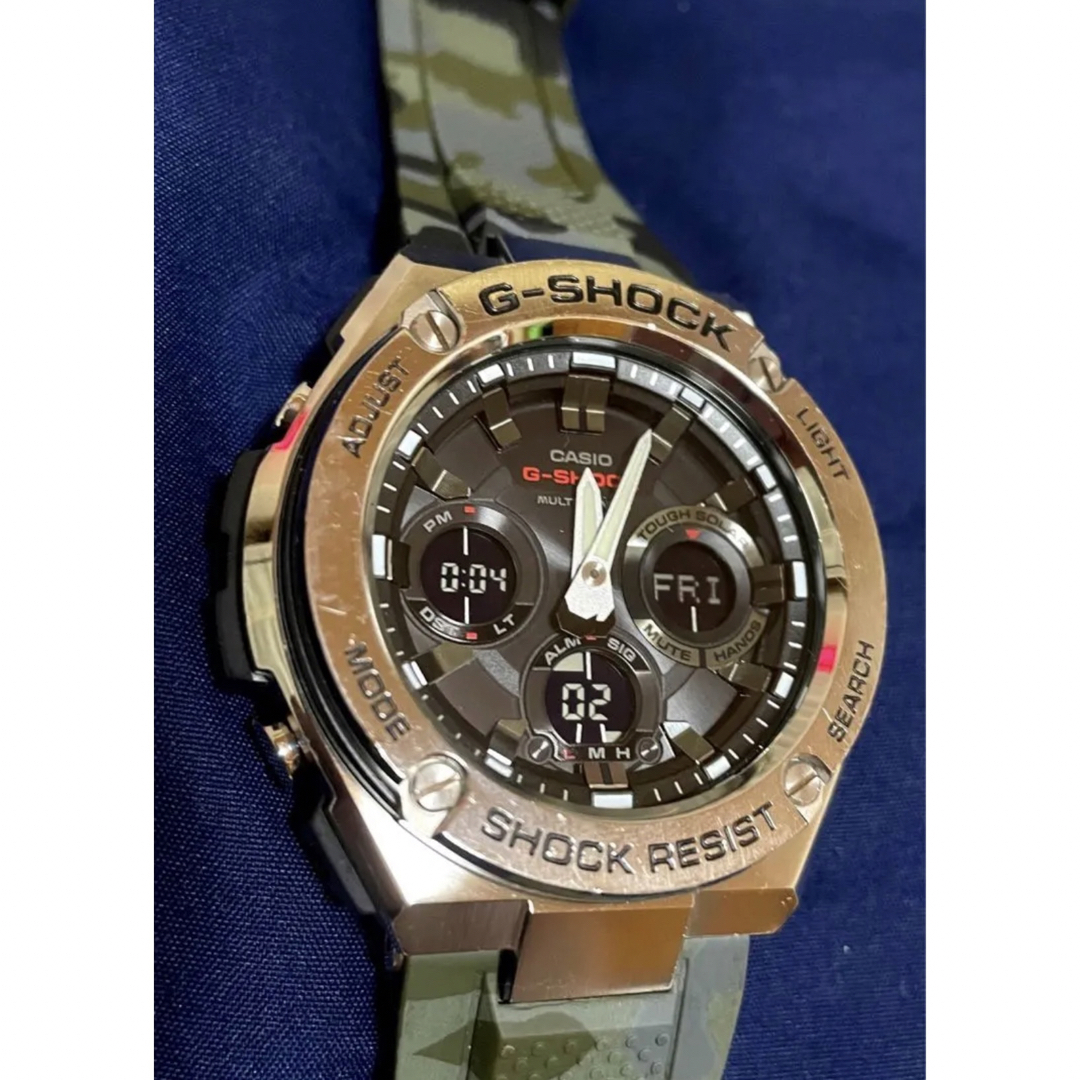 G-SHOCK(ジーショック)の【麦わら様専用】G-SHOCK GST-W110D-1A メンズの時計(腕時計(アナログ))の商品写真