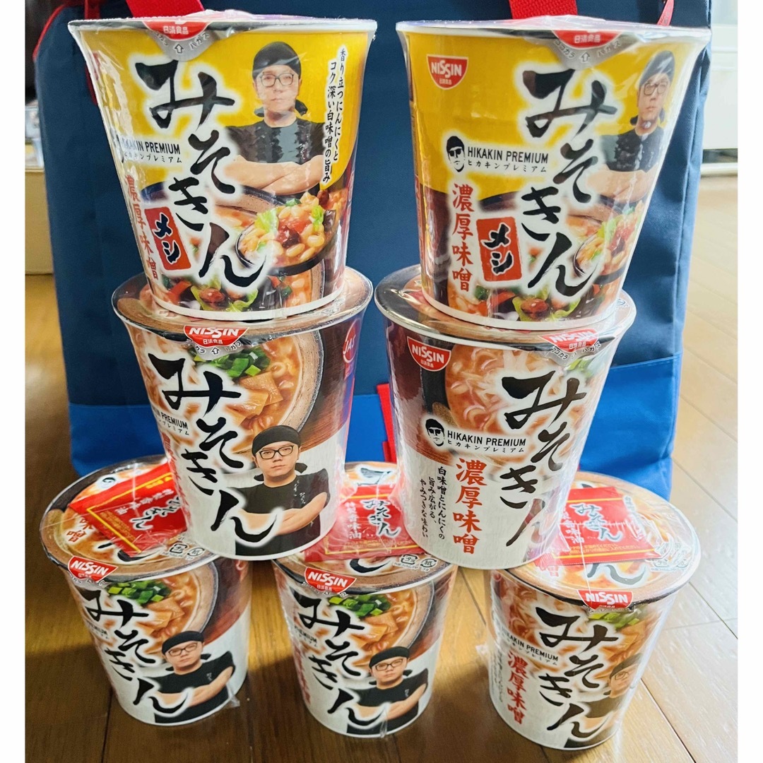 ヒカキンプロデュース　みそきん　ラーメン　めし　7個セット未開封新品