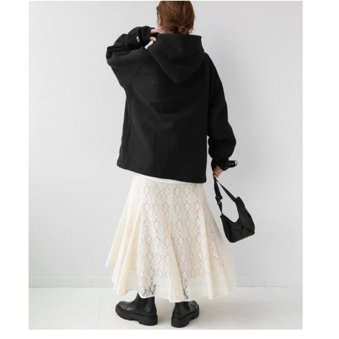 JOURNAL STANDARD relume(ジャーナルスタンダードレリューム)の美品！relumeのラッセルレースマーメイドスカート レディースのスカート(ロングスカート)の商品写真