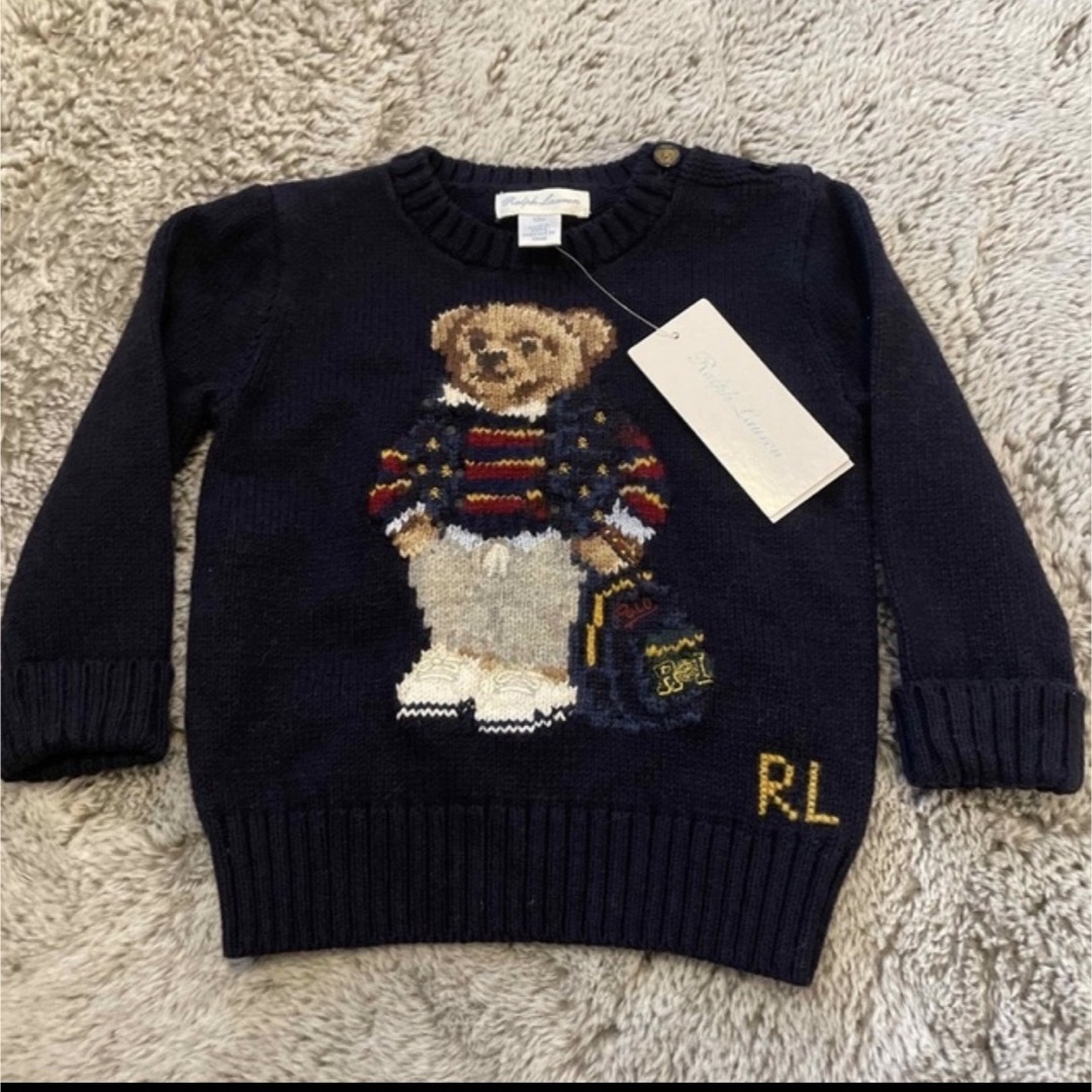 Ralph Lauren - ラルフローレン ベアニット 12m 新品未使用タグ付きの+