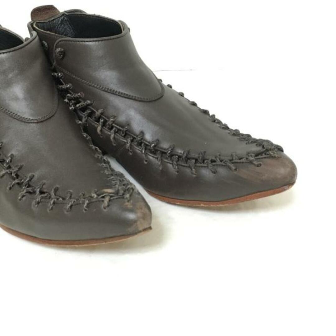 Jean-Paul GAULTIER(ジャンポールゴルチエ)のゴルチエ シューズ 23 レディース - レザー レディースの靴/シューズ(その他)の商品写真