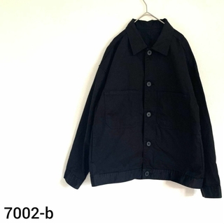 ジーユー(GU)の【ジーユー】ジャケット メンズ 春服 黒 7002(ブルゾン)