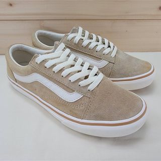 新品未使用vans オールドスクール　スウェードミルクティー