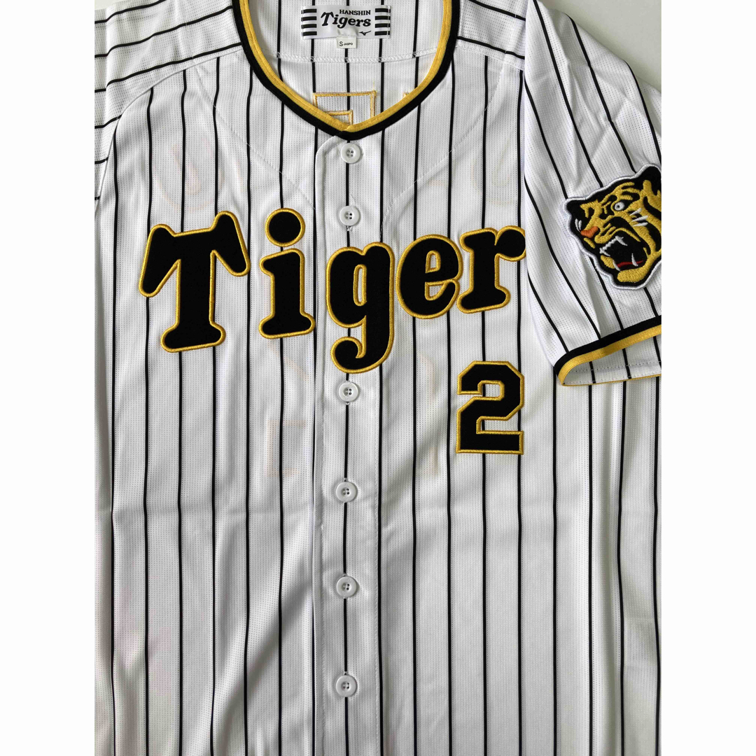 送料無料 通販 激安 梅野選手 2022年度版 阪神タイガース レプリカユニフォーム ミズノ M 応援グッズ