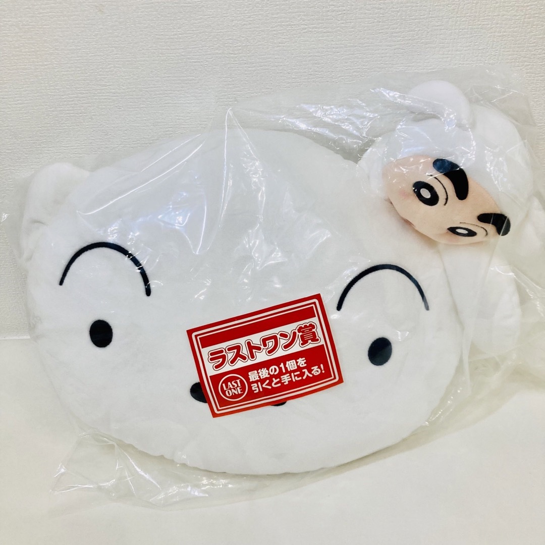 【新品・未開封】一番くじクレヨンしんちゃん ラストワン賞オラとシロのぬいぐるみ