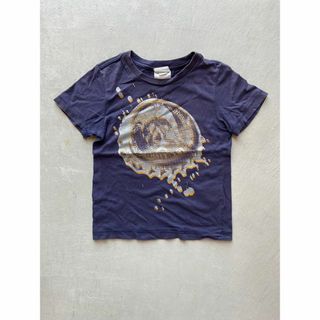 ディーゼル(DIESEL)のDIESEL Kids ディーゼルキッズ プリントTシャツ ネイビー (y17)(Tシャツ/カットソー)