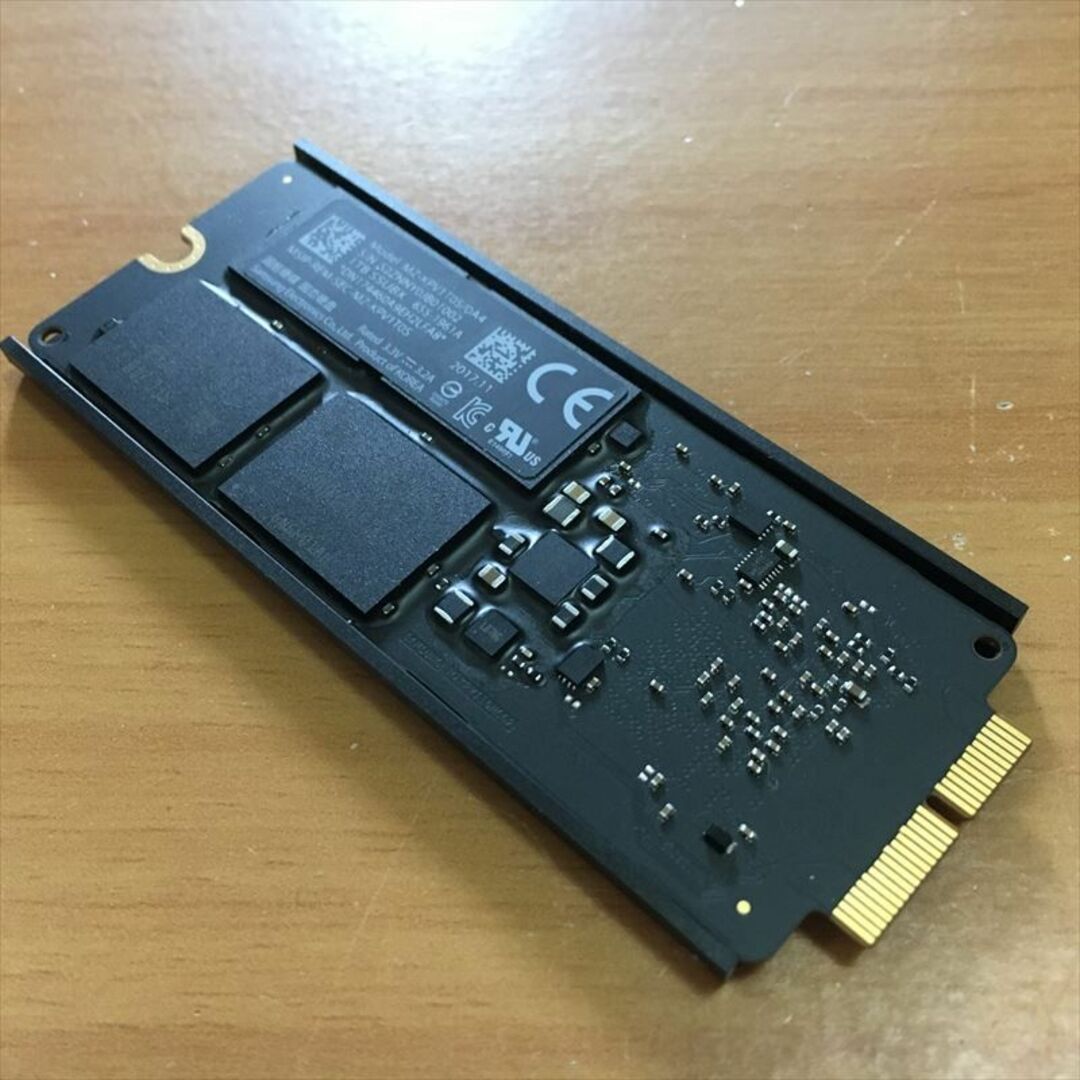 6) Apple 純正SSD Samsung 1TB Late2013取外し品MZ-KPV1T0S0A4容量
