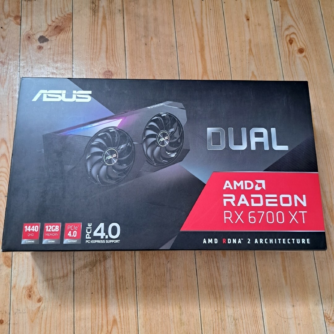 ASUS RX6700XT DUAL　グラフィックボードグラボ