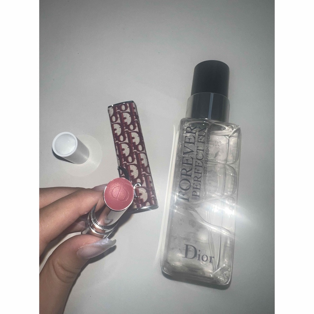 Dior(ディオール)のDior リップスティック　リップケース　メイクアップフィクサー　セット コスメ/美容のベースメイク/化粧品(口紅)の商品写真