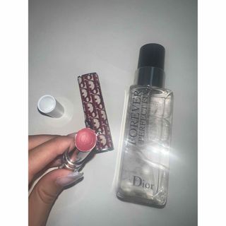 ディオール(Dior)のDior リップスティック　リップケース　メイクアップフィクサー　セット(口紅)