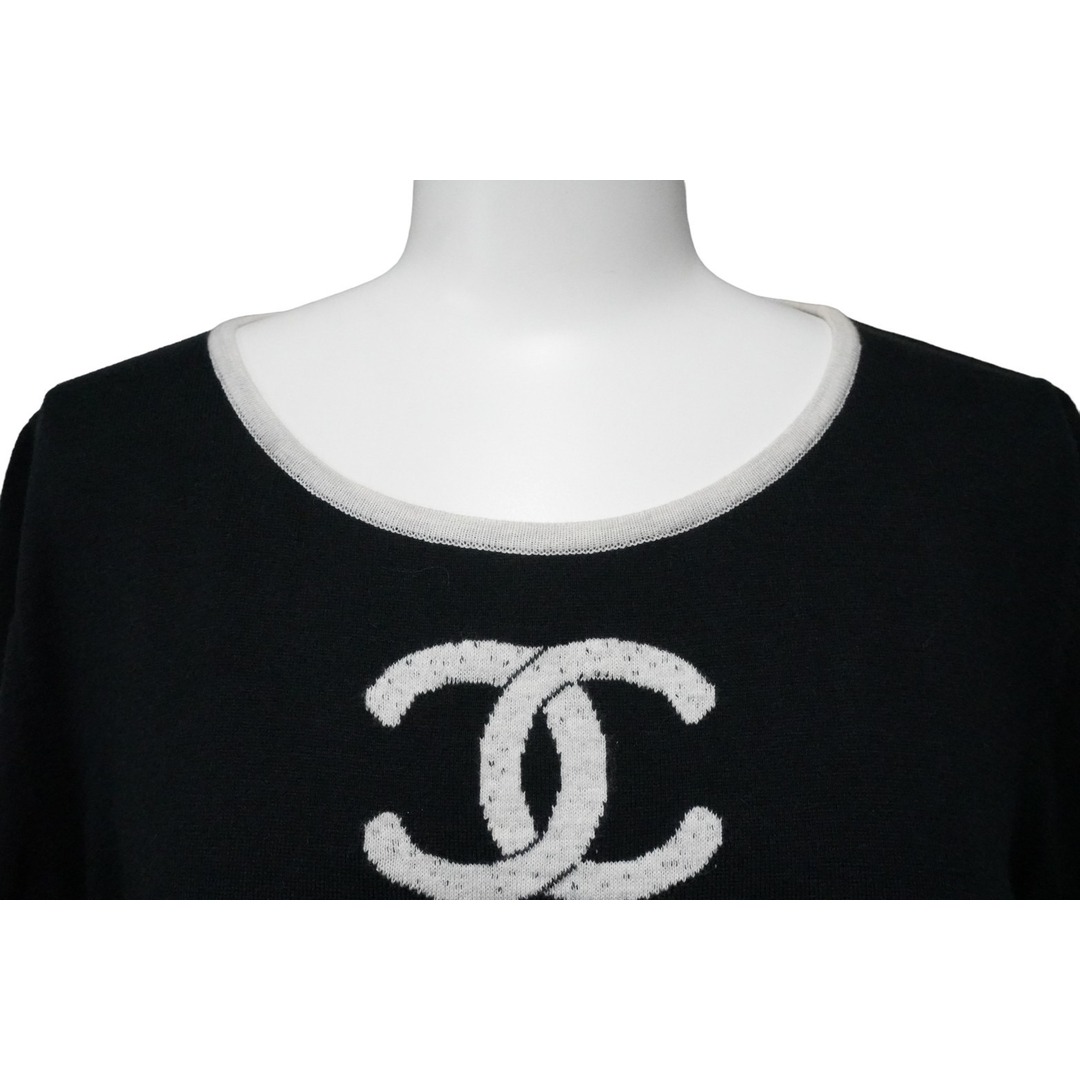 CHANEL シャネル　ココマーク　コットン　ニット　トップス　Tシャツ