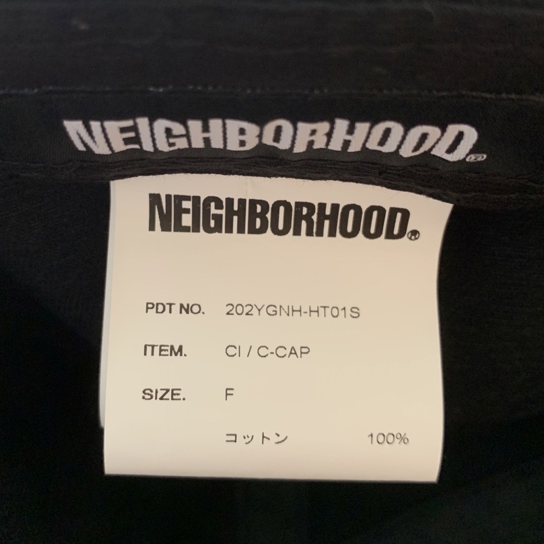 NEIGHBORHOOD(ネイバーフッド)のneighborhood c-cap black 原宿店限定 メンズの帽子(キャップ)の商品写真