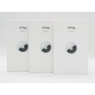 アップル(Apple)の【在庫1/新品未開封】Apple AirTag 4個セット×3 エアタグ(その他)