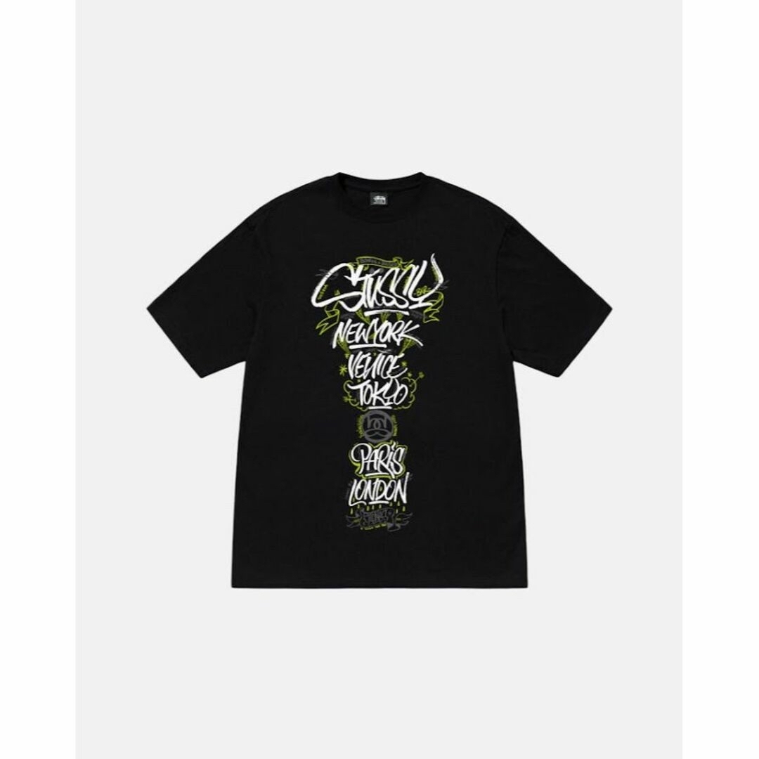 STUSSY & BORN  RAISED HANDSTYLES TEE