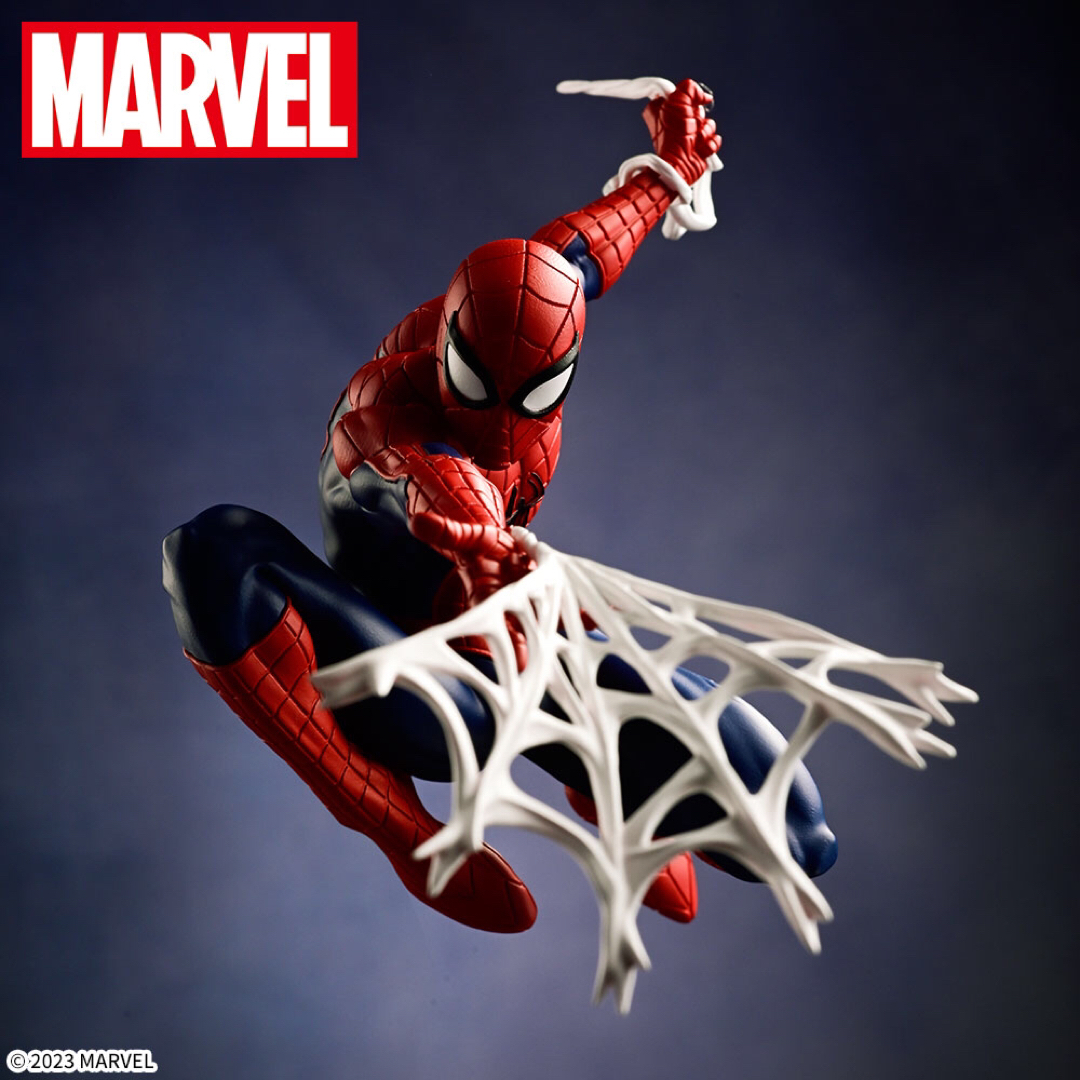 匿名配送】MARVELCOMICSLuminasta“スパイダーマン”フィギュアの通販 by